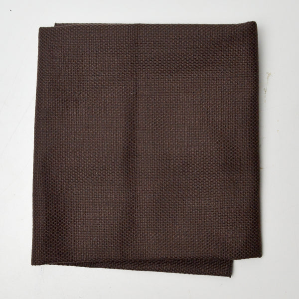 Brown Thick Woven Upholstery Fabric - 24" x 28"