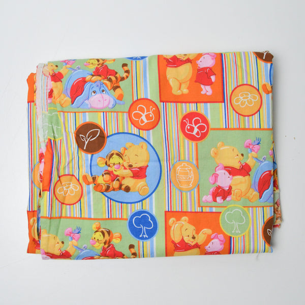 Winnie the Pooh Quilting Weight Woven Fabric - 44" x 100"