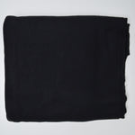 Black Soft Fleece Fabric - 43" x 64"