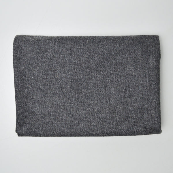 Wool charcoal outlet fabric 60