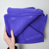 Purple Fleece Fabric - 53" x 66"