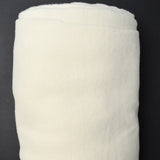 Off-White Thick Fleece Fabric - 60" x 74"