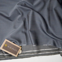 Dark Gray Loro Piana Tesoro Super 90's Wool Suiting Fabric - 60" x 128"