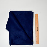 Navy Blue Felt Fabric - 18" x 80"