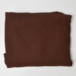 Chocolate Brown Textured Fabric - 60" x 78"