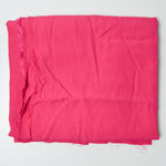 Hot Pink Flowy Woven Fabric - 56" x 62"