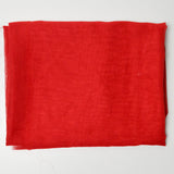 Red Sheer Chiffon Fabric - 56" x 68"