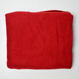 Red Fleece Fabric - 38" x 78"