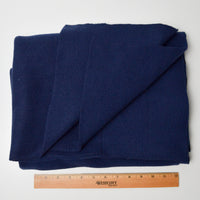 Navy Blue Fleece Fabric - 29" x 66"