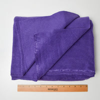 Purple Fleece Fabric - 38" x 66"