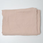 Beige Pink Double Faced Chiffon Fabric - 60" x 108"