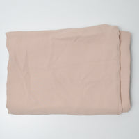 Beige Pink Double Faced Chiffon Fabric - 60" x 108"