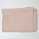 Beige Pink Double Faced Chiffon Fabric - 60" x 108"