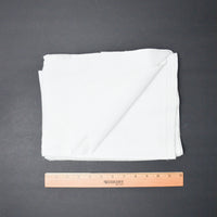 White Shirt Weight Woven Fabric - 42" x 110"