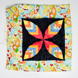 Quilted Large Drawstring Bag - 15" x 16"