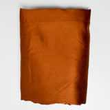 Copper Brown Satin Woven Fabric - 68" x 88"