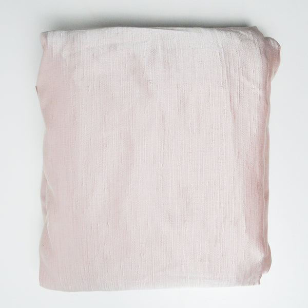 Light Pink Ribbed Silky Woven Fabric - 48" x 200"