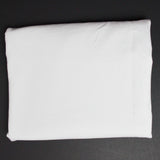 White Double Knit Stretch Fabric - 44" x 56"