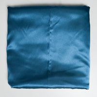 Dark Teal Satin Woven Fabric - 60" x 90"