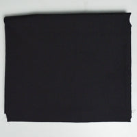 Black Quilting Weight Woven Fabric - 44" x 76"