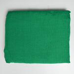 Green Linen Blend Loose-Woven Fabric - 56" x 70"