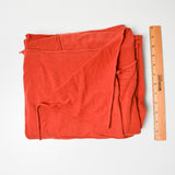 Burnt Orange Knit Apparel Fabric - 66" x 70"