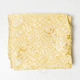 Gold + Iridescent Textured Woven Fabric - 40" x 40"