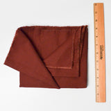 Russet Brown Quilting Weight Woven Fabric - 15" x 80"