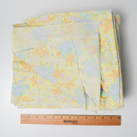 Pastel Floral Soft Brushed Woven Fabric - 44" x 248"