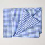 Blue Gingham Nylon Woven Fabric - 39" x 46"