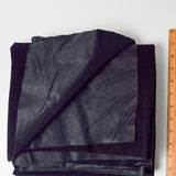 Black Stiff Velvety Fabric - 58" x 80"