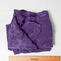 Purple Suede Finish Flowy Woven Fabric - 42" x 70"