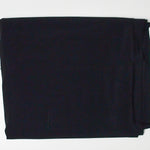 Black Slinky Ribbed Stretch Knit Fabric - 50" x 60"