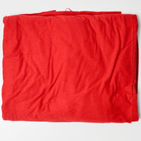 Red Stretchy Soft Knit Apparel Fabric - 36" x 100"