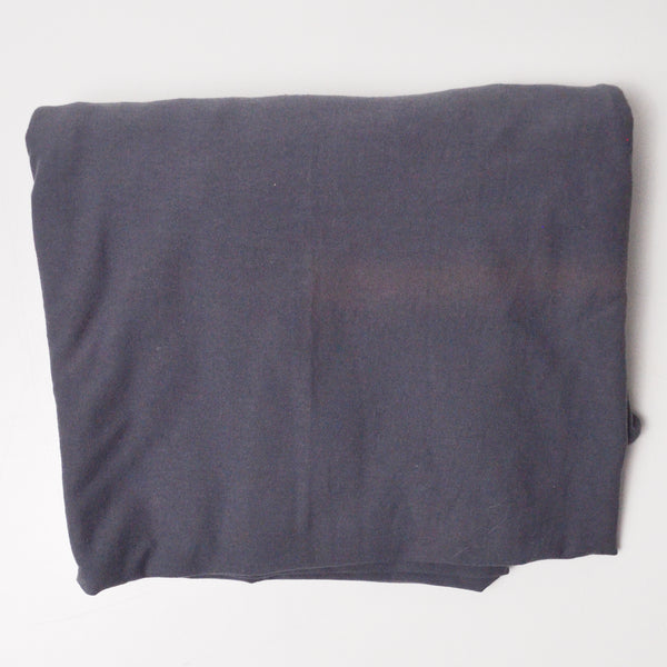 Dark Gray Cotton Blend Stretch Knit Fabric - 40" x 46"