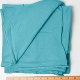 Teal Cotton Blend Knit Fabric - 45" x 52"