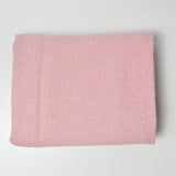 Pink Wool Blend Tweed Woven Fabric - 60" x 66"