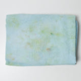 Green + Blue Dyed Aida Cloth Fabric - 26" x 34"