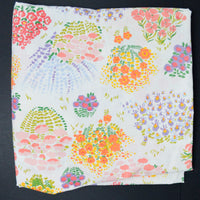 Rock Garden by J.P. Stevens Vintage Floral Print Fitted Sheet - 70" x 72"