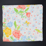 Surabaya by Martex Vintage Flat Floral Sheet - 100" x 104"