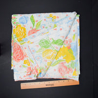 Surabaya by Martex Vintage Flat Floral Sheet - 100" x 104"