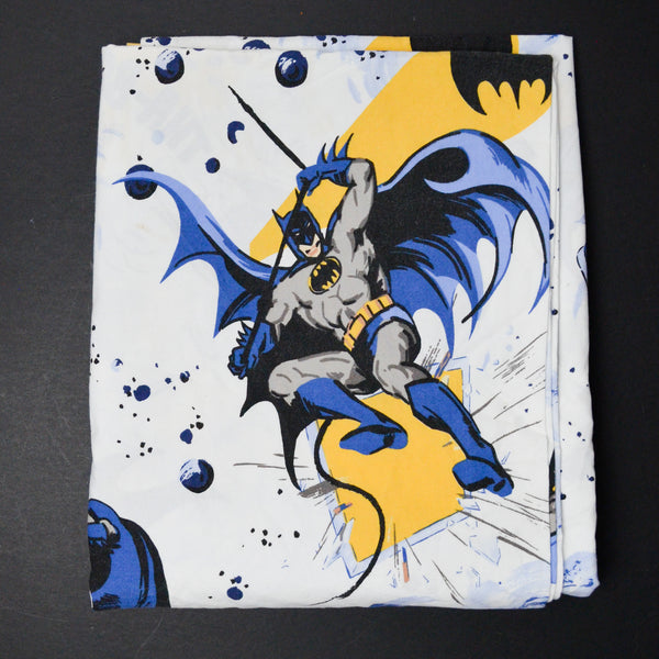 Batman Print Pottery Barn Kids Twin Flat Sheet - 62" x 90"