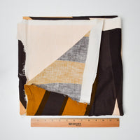 "Keisarinkruunu" Abstract Print Vintage Marimekko Fabric - 54" x 58"