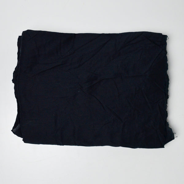 Black Lightweight Woven Fabric with Seam - 37" x 110"