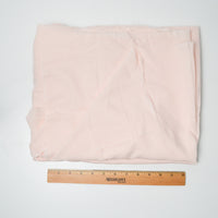 Pastel Pink Lightweight Woven Fabric - 56" x 62"