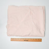 Pastel Pink Lightweight Woven Fabric - 56" x 62"