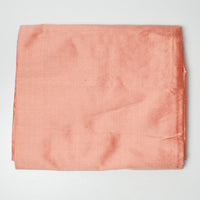Peach Textured Silky Woven Fabric - 40" x 92"