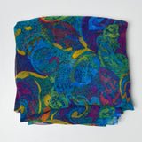 Colorful Patterned Sheer Fabric - 45" x 100"