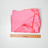 Bright Pink Cross-Color Silky Woven Fabric - 40" x 120"