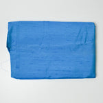 Blue Textured Silky Woven Fabric - 44" x 96"